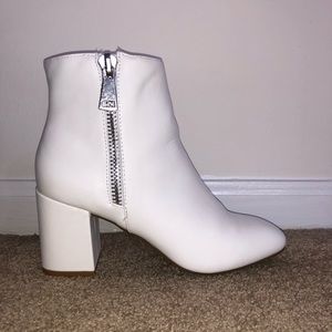Trendy White Boots